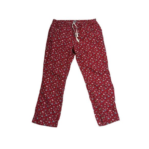 Nice Vineyard Vines red and green Whale Print Pajama Pants Size small Intimates - Picture 2 of 4